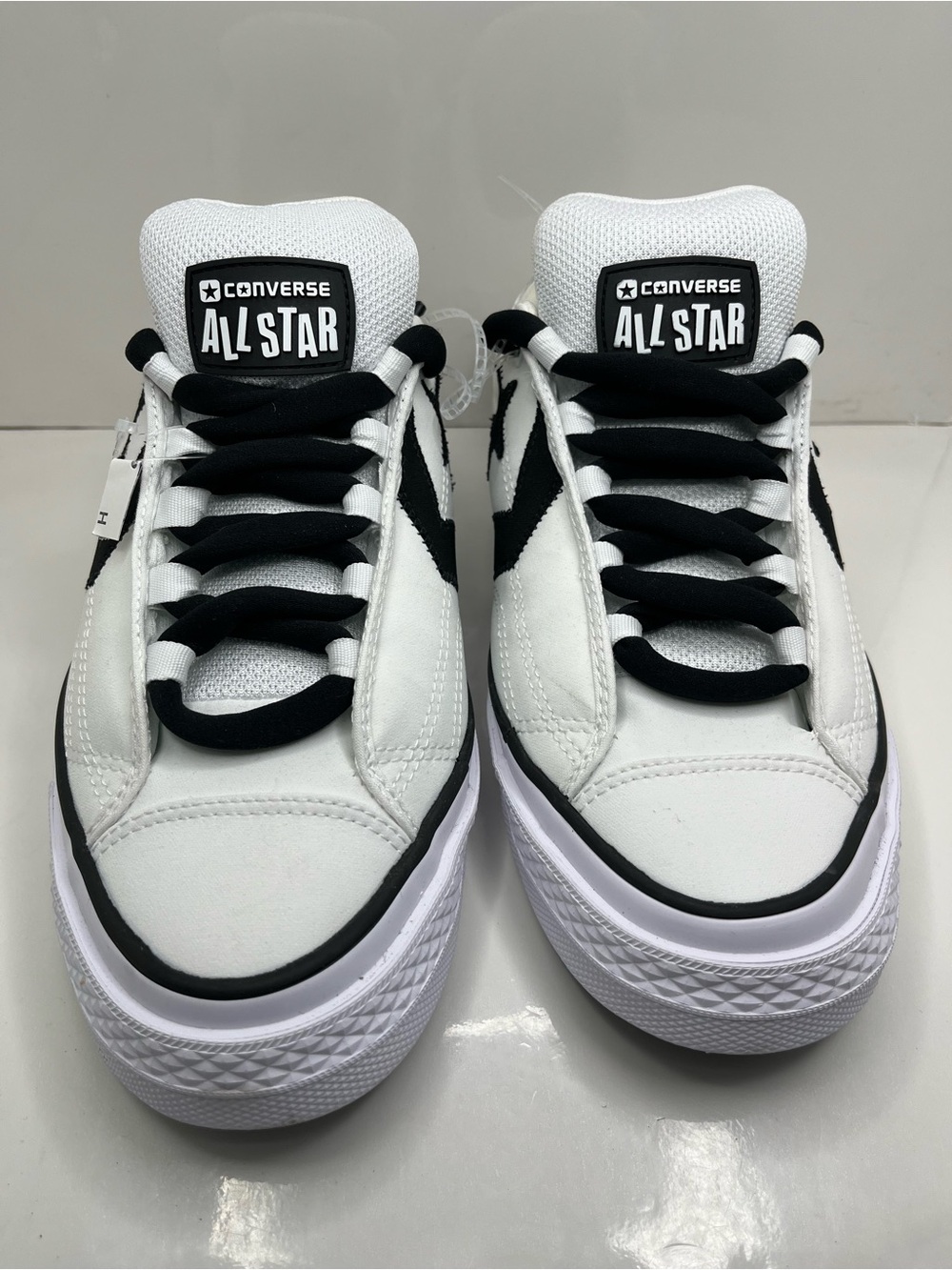 Converse Star Player 76 Puff Low White Black Mens 9 Womens 10.5 Sneaker A14721C - Picture 2 of 9